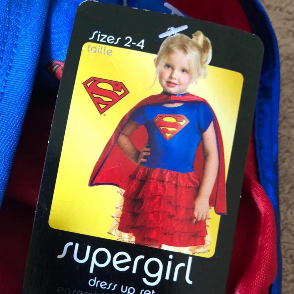 Toddler Girl Superwoman Costume 2t-4t